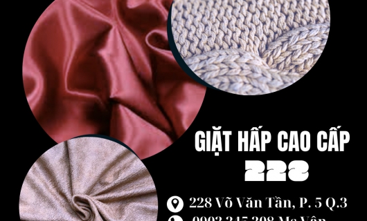 Loại vải (Chất liệu vải) nào của quần áo nên giặt khô (giặt hấp)?
