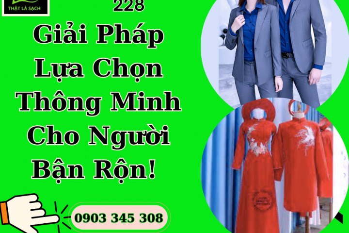 Dịch Vụ Giặt Hấp/Ủi Cao Cấp Tháng 06 Tại Giặt Hấp Cao Cấp 228
