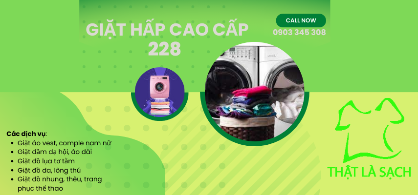 Giặt Hấp Cao Cấp 228